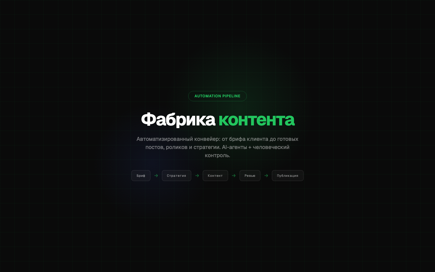 Фабрика контента
